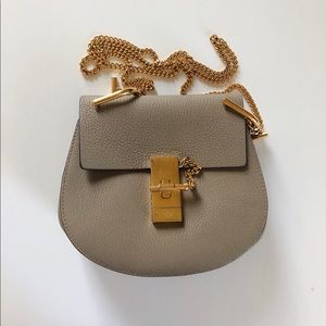 Chloe mini Drew bag Crossbody Grey